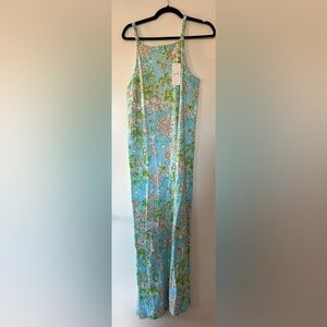 NWT Lilly Pulitzer Kyleigh Maxi Dress - Sunbathers Bliss - Large
